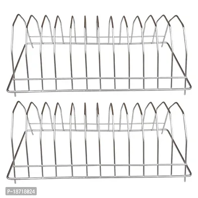Oc9 Stainless Steel Plate Stand / Dish Rack Holder for Kitchen