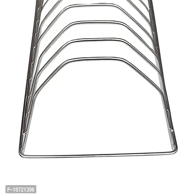 Oc9 Stainless Steel Chakla Belan Stand  Plate Stand/Dish Rack for Kitchen-thumb5