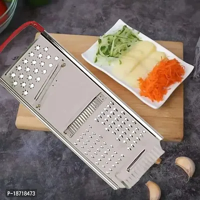 Oc9 Stainless Steel Potato Chipser / Slicer / Cheese Grater for Kitchen-thumb5