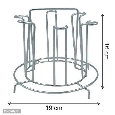 Useful Stainless Steel Glass Stand Glass Holder For Kitchen-thumb2