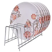 Useful Stainless Steel Plate Stand Dish Rack Steel And Chakla Belan Stand For Kitchen-thumb1