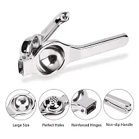 Stainless Steel Lemon Squeezer Grater Pizza Cutter Potato Masher For Kitchen Tool Set-thumb3