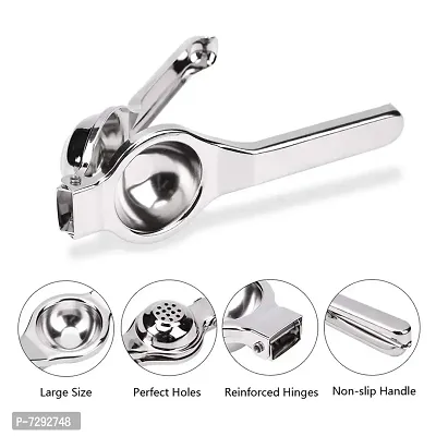 Oc9 Stainless Steel Lemon Squeezer  Grater  Pizza Cutter  Potato Masher for Kitchen Tool Set-thumb4