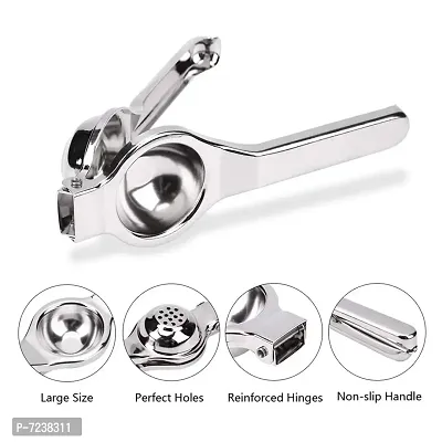 Oc9 Stainless Steel Lemon Squeezer  Hand Juicer for Kitchen-thumb5