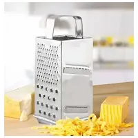 Oc9 Stainless Steel 4 in 1 Grater / Slicer  Roti Chimta  Potato Masher for Kitchen Tool Set-thumb3