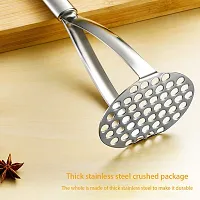 Useful Stainless Steel Hand Blender / Mathani And Potato Masher / Pav Bhaji Masher / Vegetable Masher For Kitchen Tool Set-thumb3