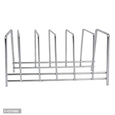Useful Stainless Steel Plate Stand Dish Rack Steel For Kitchen