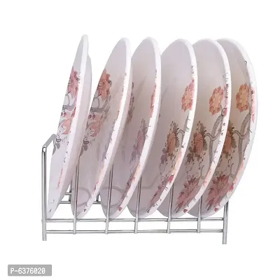 Useful Stainless Steel Plate Stand Dish Rack Steel And Chakla Belan Stand For Kitchen-thumb3