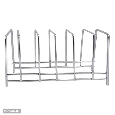 Useful Stainless Steel Plate Stand / Dish Rack Steel And Cup Holder / Cup Stand For Kitchen-thumb3