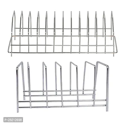Modern Stainless Steel Kitchen Stand Pack of 2-thumb0