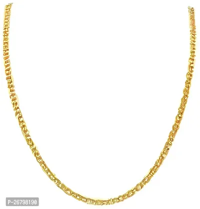 Alluring Golden Brass  Chain For Men