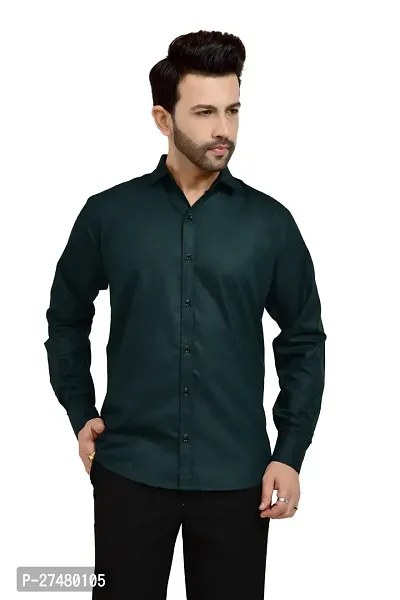 Cotton Solid Casual Shirts For Men