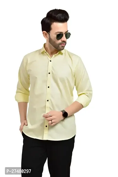 Cotton Solid Casual Shirts For Men