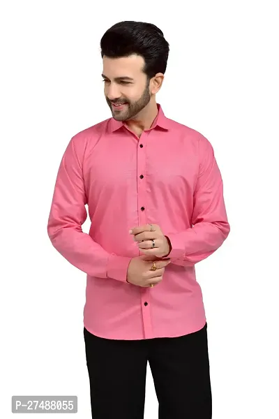 Cotton Solid Casual Shirts For Men