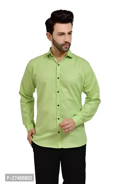 Cotton Solid Casual Shirts For Men-thumb3