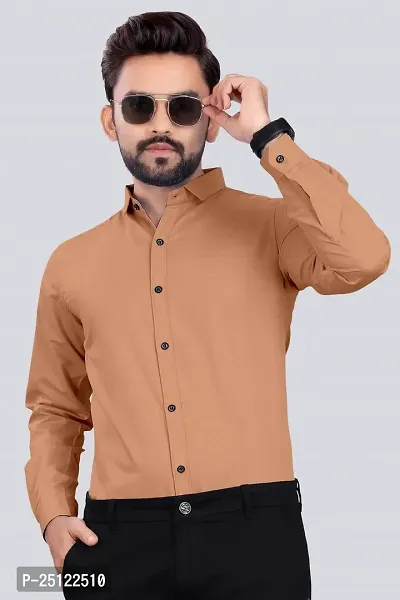 Stylish Men Cotton Blend Full Sleeve Regular Fit Casual Shirt