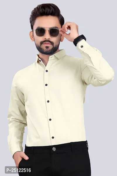 Stylish Men Cotton Blend Full Sleeve Regular Fit Casual Shirt