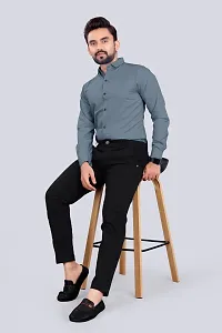 Stylish Men Cotton Blend Full Sleeve Regular Fit Casual Shirt-thumb3