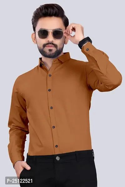 Stylish Men Cotton Blend Full Sleeve Regular Fit Casual Shirt