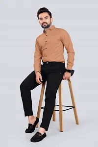 Stylish Men Cotton Blend Full Sleeve Regular Fit Casual Shirt-thumb2