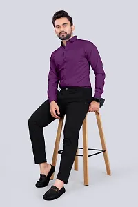 Stylish Men Cotton Blend Full Sleeve Regular Fit Casual Shirt-thumb3