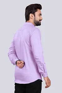 Stylish Men Cotton Blend Full Sleeve Regular Fit Casual Shirt-thumb1