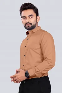 Stylish Men Cotton Blend Full Sleeve Regular Fit Casual Shirt-thumb1