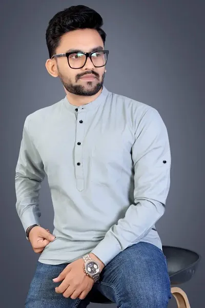 Classic Solid Kurta for Men