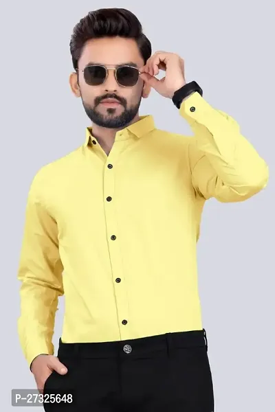 Trendy Cotton Blend Casual Shirts For Men