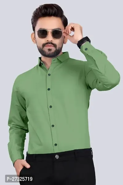 Trendy Cotton Blend Casual Shirts For Men