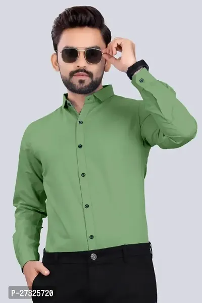 Trendy Cotton Blend Casual Shirts For Men