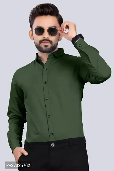 Trendy Cotton Blend Casual Shirts For Men