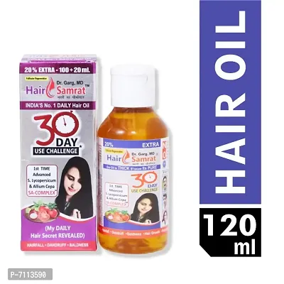 Sure Shot Herbals Hair Samrat Hair Oil  (120 ml)