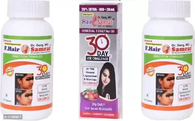 Sure Shot Herbals F.Hair Combo Hair Samrat (Pack of 3)