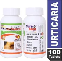 Itching/Coloured welt on the skin/Swelling - DR. Gargs M.D. URT Samrat Tablets combo Adenoids/Tonsils/Throat Infection/Sinus-thumb1