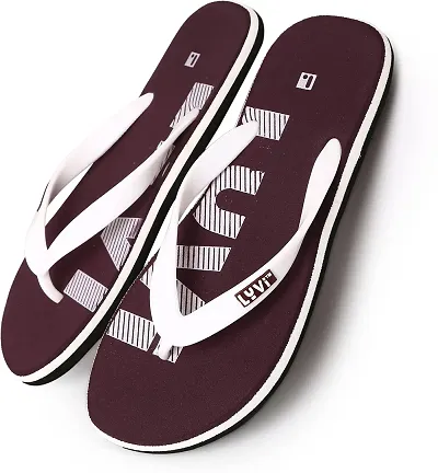 LyVi Men's PVC Slippers |Set Of 1 (New_L_CR_P)
