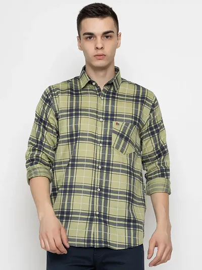 Stylish Checked Casual Shirt For Men