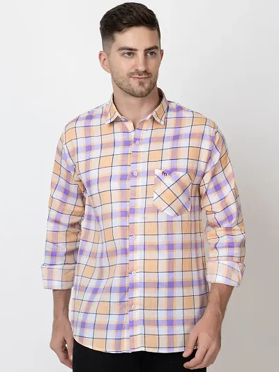 Stylish Checked Casual Shirt For Men