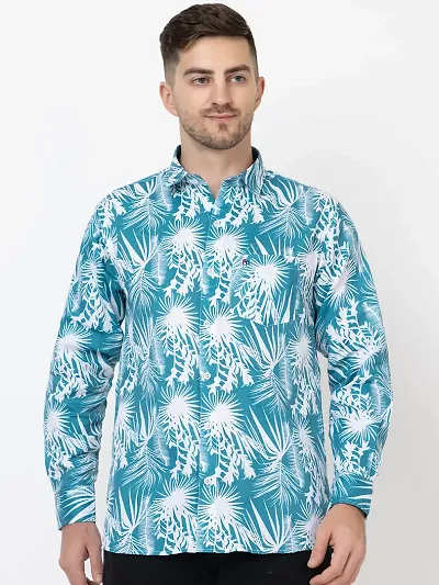 Pure Cotton Printed Shirts For Men