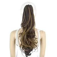 Highlight Step Cutting Clacher Pony Tail Hair Extension Synthetic Hair For Women-thumb2