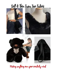 Yo Comfort Unstitched Fur Fabric. Use: Soft Toys, Cushions, Dresses, Jackets, Home Furnishing Etc.-thumb2