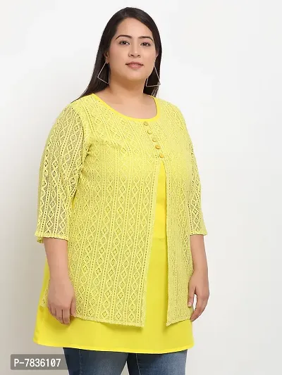 Yellow 2024 casual tops