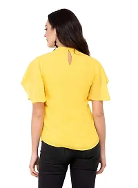 Women Solid Regular Length Fitted Top-thumb2