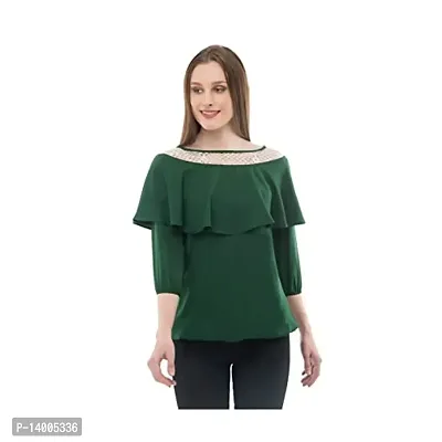 Karmic Vision Women's Regular Shirt (SKU000514_Green XS)-thumb0