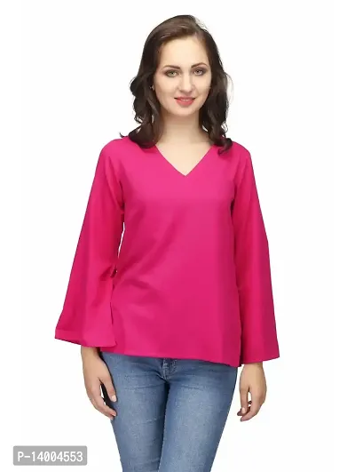 Karmic Vision Women's Regular Shirt (SKU000208_Pink L)