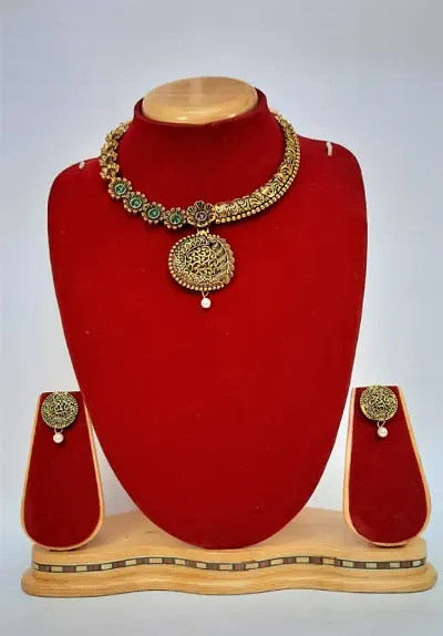 Women's Oxidized Jewellery Set