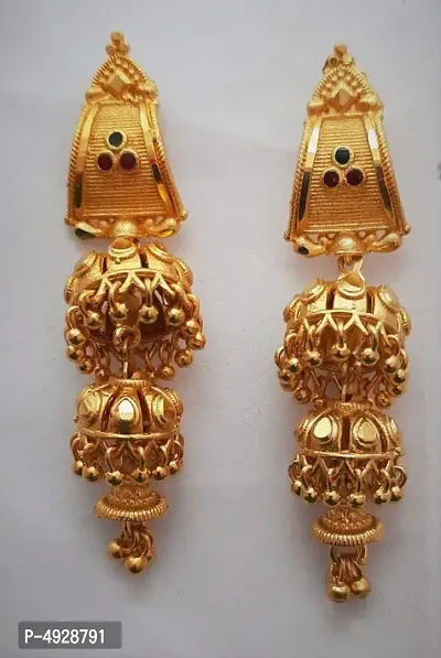 Beautiful Gold Plated Jhumka for women