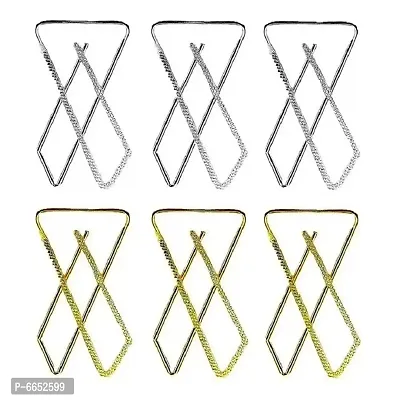 Fashions Safety Pin for Sari Hijab Pins for Girls and Brooches for Women Saree-thumb0