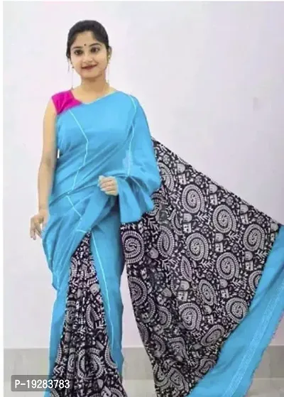 Elegant  Art Silk Saree without Blouse piece-thumb0