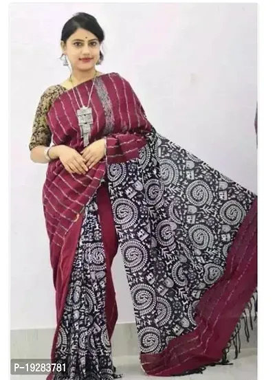 Elegant  Art Silk Saree without Blouse piece-thumb0